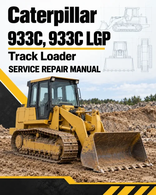 Caterpillar CAT 933C, 933C LGP Track Loader Service Repair Manual (4MS00001 and up)