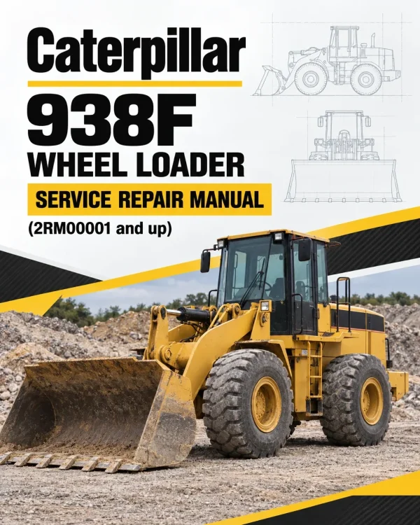 Caterpillar CAT 938F Wheel Loader Service Repair Manual (2RM00001 and up)
