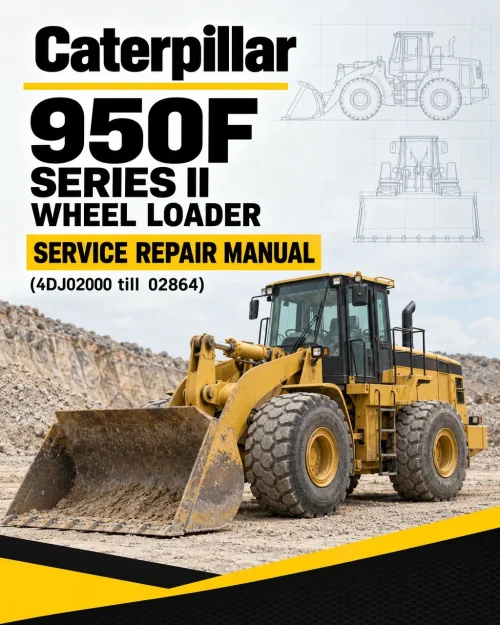 Caterpillar CAT 950F SERIES II Wheel Loader Service Repair Manual (4DJ02000 till 02864) Caterpillar CAT 950F SERIES II Wheel Loader Service Repair Manual (4DJ02000 till 02864)