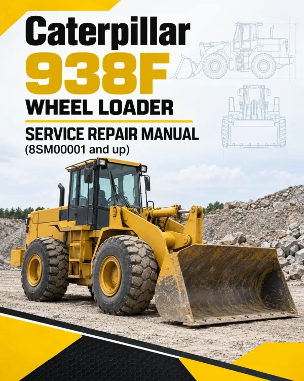 Caterpillar CAT 938F Wheel Loader Service Repair Manual (8SM00001 and up)