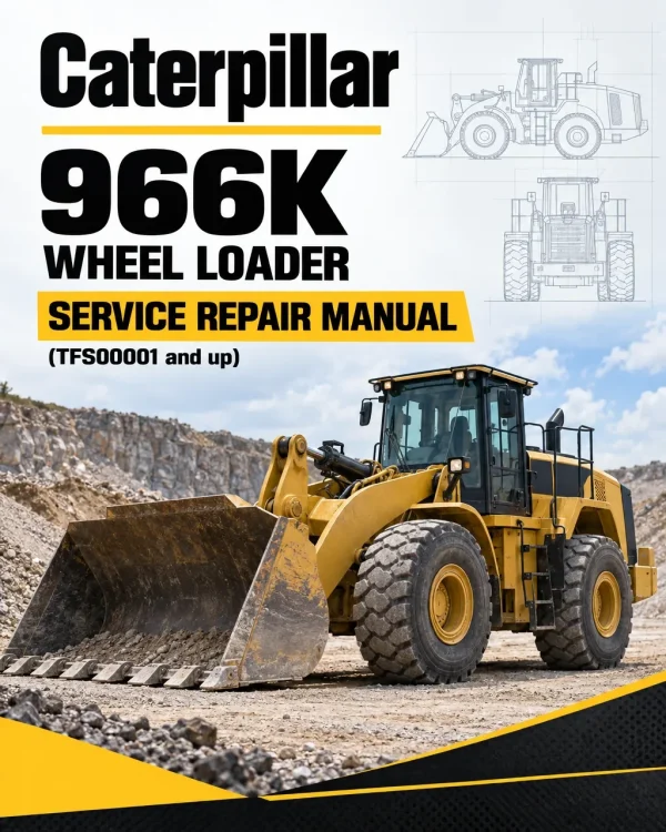 Caterpillar CAT 966K Wheel Loader Service Repair Manual (TFS00001 and up) Caterpillar CAT 966K Wheel Loader Service Repair Manual (TFS00001 and up)