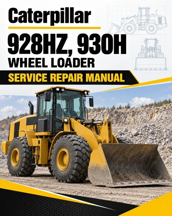 Caterpillar CAT 928HZ, 930H Wheel Loader Service Repair Manual (DHC00001 till 04199) Caterpillar CAT 928HZ, 930H Wheel Loader Service Repair Manual (DHC00001 till 04199)