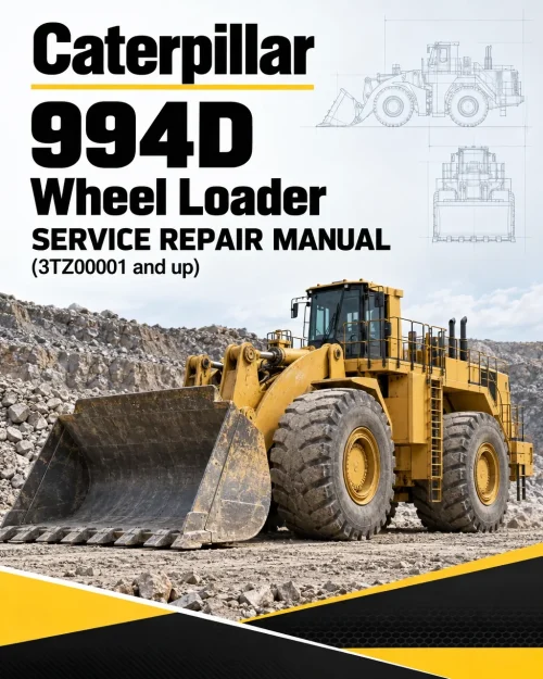 Caterpillar CAT 994D Wheel Loader Service Repair Manual (3TZ00001 and up) Caterpillar CAT 994D Wheel Loader Service Repair Manual (3TZ00001 and up)