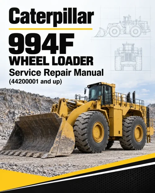 Caterpillar CAT 994F Wheel Loader Service Repair Manual (44200001 and up) Caterpillar CAT 994F Wheel Loader Service Repair Manual (44200001 and up)
