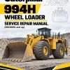 Caterpillar CAT 994H Wheel Loader Service Repair Manual (DWC00001 and up) Caterpillar CAT 994H Wheel Loader Service Repair Manual (DWC00001 and up)