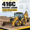 Caterpillar CAT 416C Backhoe Loader Service Repair Manual (5YN00001 till 15147) Caterpillar CAT 416C Backhoe Loader Service Repair Manual (5YN00001 till 15147)