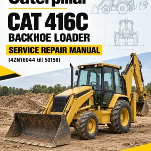 Caterpillar CAT 416C Backhoe Loader Service Repair Manual (4ZN16044 till 50156) Caterpillar CAT 416C Backhoe Loader Service Repair Manual (4ZN16044 till 50156)