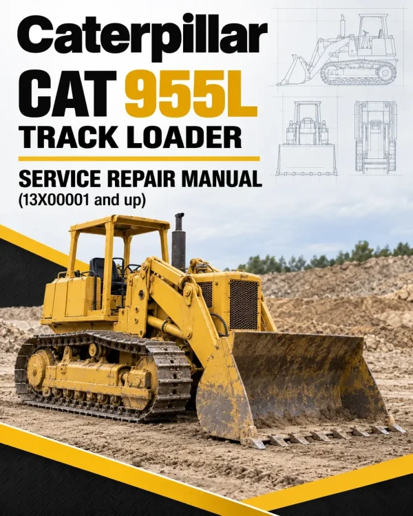 Caterpillar CAT 955L Track Loader Service Repair Manual (13X00001 and up)