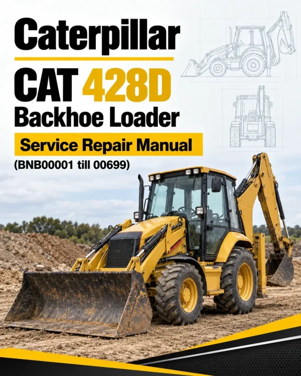 Caterpillar CAT 428D Backhoe Loader Service Repair Manual (BNB00001 till 00699) Caterpillar CAT 428D Backhoe Loader Service Repair Manual (BNB00001 till 00699)