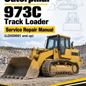 Caterpillar CAT 973C Track Loader Service Repair Manual (LDX00001 and up)