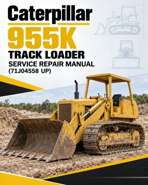 Caterpillar CAT 955K Track Loader Service Repair Manual (71J04558 UP)