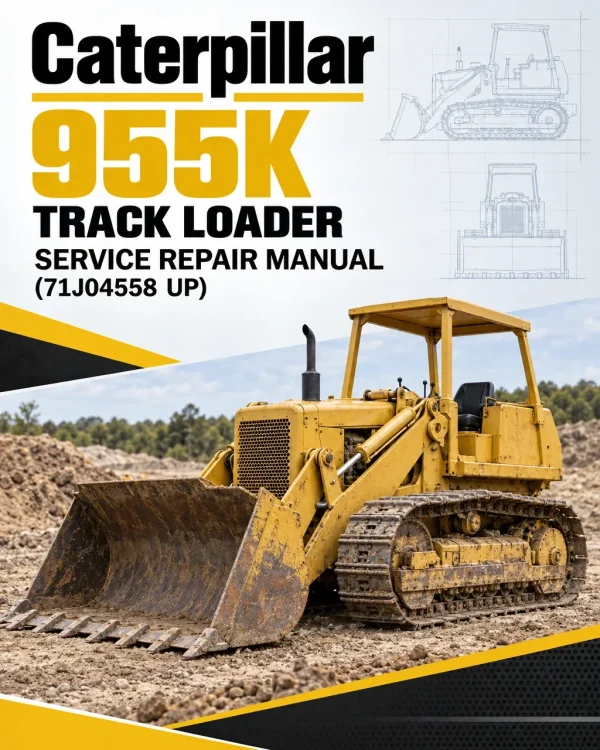 Caterpillar CAT 955K Track Loader Service Repair Manual (71J04558 UP) Caterpillar CAT 955K Track Loader Service Repair Manual (71J04558 UP)