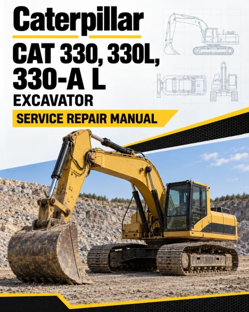 Caterpillar CAT 330, 330L, 330-A L Excavator Service Repair Manual (9ML00001 and up) Caterpillar CAT 330, 330L, 330-A L Excavator Service Repair Manual (9ML00001 and up)