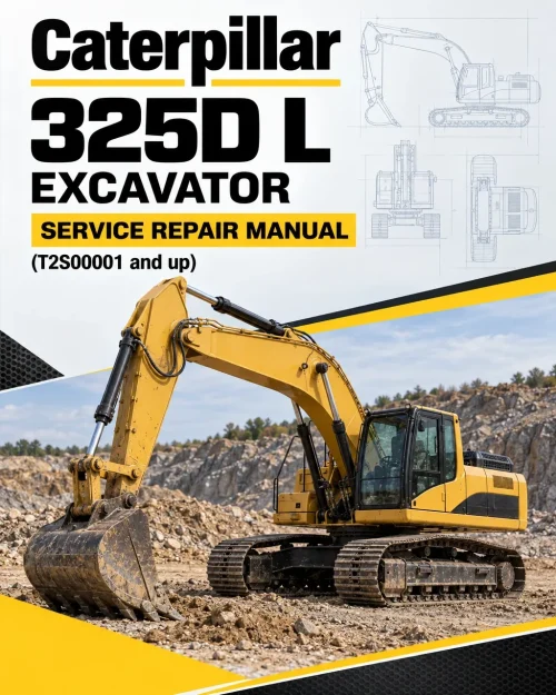 Caterpillar CAT 325D L Excavator Service Repair Manual (T2S00001 and up)