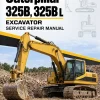 Caterpillar CAT 325B, 325B L Excavator Service Repair Manual (8RR00001 and up)