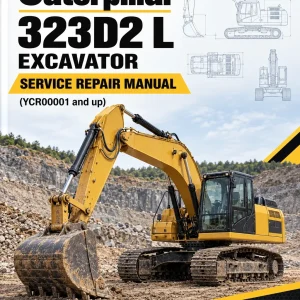 Caterpillar CAT 323D2 L Excavator Service Repair Manual (YCR00001 and up)