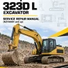 Caterpillar CAT 323D L Excavator Service Repair Manual (NZF00001 and up) Caterpillar CAT 323D L Excavator Service Repair Manual (NZF00001 and up)