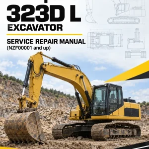 Caterpillar CAT 323D L Excavator Service Repair Manual (NZF00001 and up)