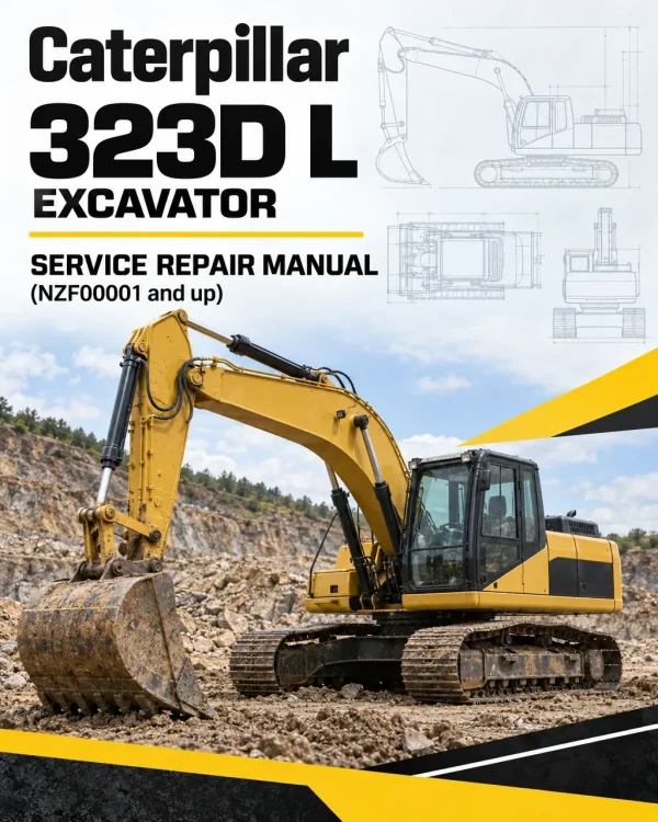 Caterpillar CAT 323D L Excavator Service Repair Manual (NZF00001 and up) Caterpillar CAT 323D L Excavator Service Repair Manual (NZF00001 and up)