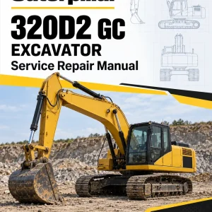 Caterpillar CAT 320D2 GC Excavator Service Repair Manual (ZBH00001 and up)