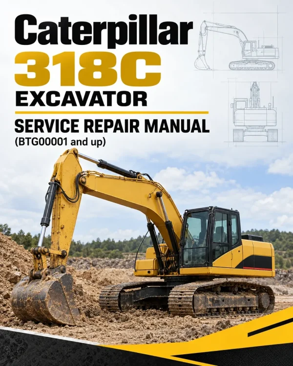 Caterpillar CAT 318C Excavator Service Repair Manual (BTG00001 and up) Caterpillar CAT 318C Excavator Service Repair Manual (BTG00001 and up)