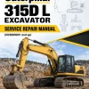 Caterpillar CAT 315D L Excavator Service Repair Manual (NCM00001 and up)