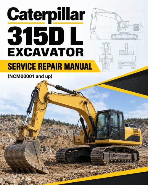Caterpillar CAT 315D L Excavator Service Repair Manual (NCM00001 and up)