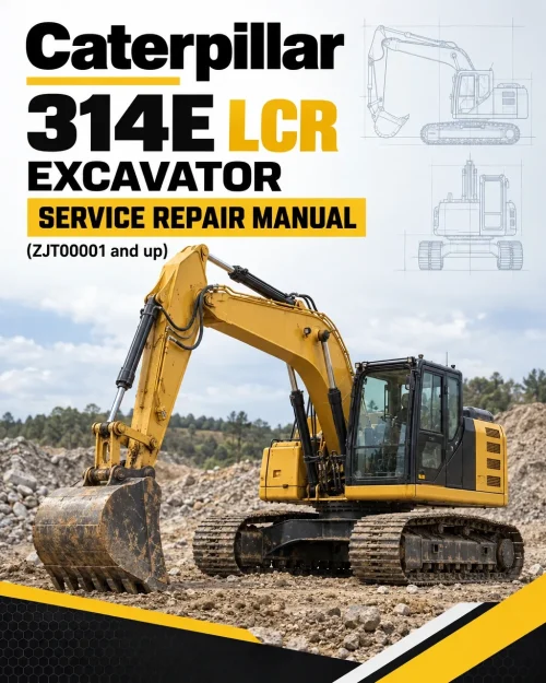 Caterpillar CAT 314E LCR Excavator Service Repair Manual (ZJT00001 and up) Caterpillar CAT 314E LCR Excavator Service Repair Manual (ZJT00001 and up)