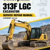 Caterpillar CAT 313F LGC Excavator Service Repair Manual (GJD00001 and up)