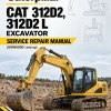 Caterpillar CAT 312D2, 312D2 L Excavator Service Repair Manual (GWN00001 and up) Caterpillar CAT 312D2, 312D2 L Excavator Service Repair Manual (GWN00001 and up)