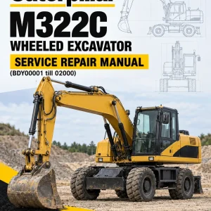 Caterpillar CAT M322C Wheeled Excavator Service Repair Manual (BDY00001 till 02000) Caterpillar CAT M322C Wheeled Excavator Service Repair Manual (BDY00001 till 02000)