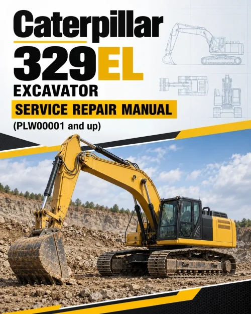Caterpillar CAT 329EL Excavator Service Repair Manual (PLW00001 and up) Caterpillar CAT 329EL Excavator Service Repair Manual (PLW00001 and up)
