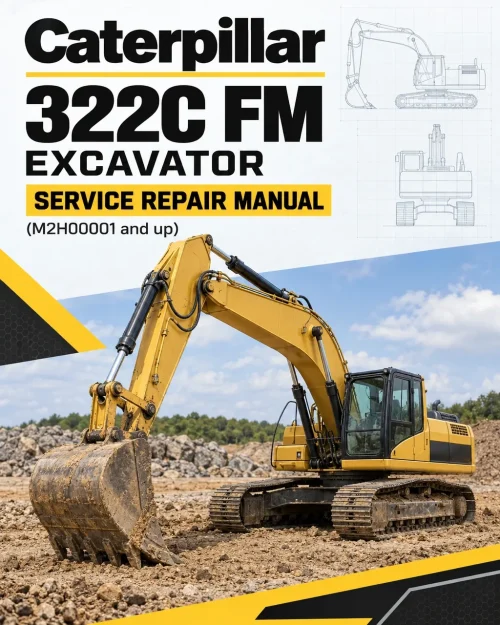 Caterpillar CAT 322C FM Excavator Service Repair Manual (M2H00001 and up) Caterpillar CAT 322C FM Excavator Service Repair Manual (M2H00001 and up)