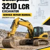 Caterpillar CAT 321D LCR Excavator Service Repair Manual (KBZ00001 and up)