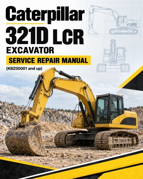 Caterpillar CAT 321D LCR Excavator Service Repair Manual (KBZ00001 and up) Caterpillar CAT 321D LCR Excavator Service Repair Manual (KBZ00001 and up)
