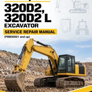 Caterpillar CAT 320D2, 320D2 L Excavator Service Repair Manual (PBB00001 and up)