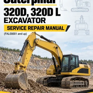 Caterpillar CAT 320D, 320D L Excavator Service Repair Manual (FAL00001 and up)