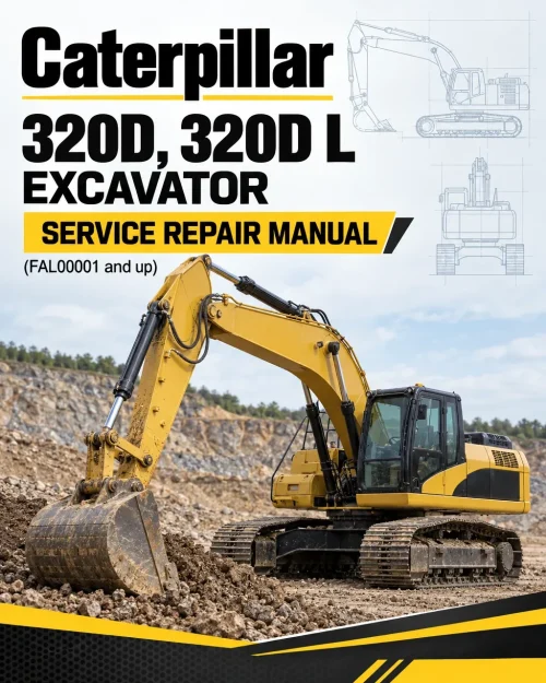 Caterpillar CAT 320D, 320D L Excavator Service Repair Manual (FAL00001 and up) Caterpillar CAT 320D, 320D L Excavator Service Repair Manual (FAL00001 and up)