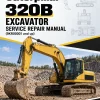 Caterpillar CAT 320B Excavator Service Repair Manual (9KR00001 and up) Caterpillar CAT 320B Excavator Service Repair Manual (9KR00001 and up)