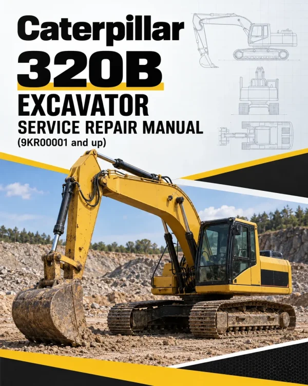 Caterpillar CAT 320B Excavator Service Repair Manual (9KR00001 and up) Caterpillar CAT 320B Excavator Service Repair Manual (9KR00001 and up)