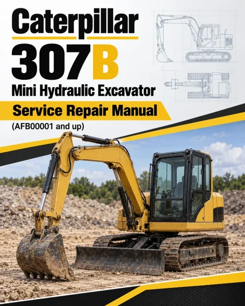 Caterpillar CAT 307B Mini Hydraulic Excavator Service Repair Manual (AFB00001 and up) Caterpillar CAT 307B Mini Hydraulic Excavator Service Repair Manual (AFB00001 and up)