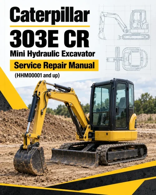 Caterpillar CAT 303E CR Mini Hydraulic Excavator Service Repair Manual (HHM00001 and up) Caterpillar CAT 303E CR Mini Hydraulic Excavator Service Repair Manual (HHM00001 and up)