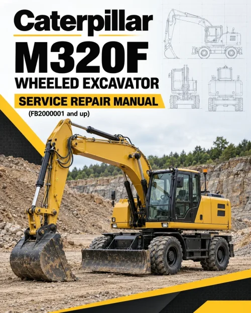 Caterpillar CAT M320F Wheeled Excavator Service Repair Manual (FB200001 and up) Caterpillar CAT M320F Wheeled Excavator Service Repair Manual (FB200001 and up)
