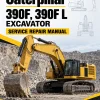 Caterpillar CAT 390F, 390F L Excavator Service Repair Manual (HNG00001 and up)