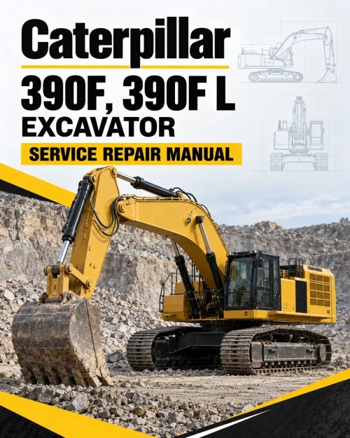 Caterpillar CAT 390F, 390F L Excavator Service Repair Manual (HNG00001 and up) Caterpillar CAT 390F, 390F L Excavator Service Repair Manual (HNG00001 and up)