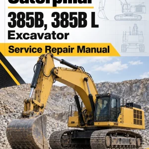 Caterpillar CAT 385B, 385B L Excavator Service Repair Manual (CLS00001 and up) Caterpillar CAT 385B, 385B L Excavator Service Repair Manual (CLS00001 and up)