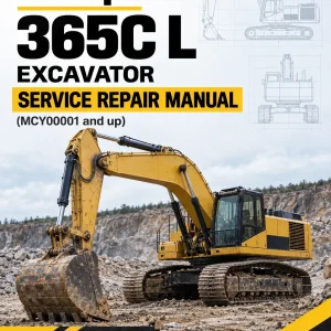 Caterpillar CAT 365C L Excavator Service Repair Manual (MCY00001 and up)