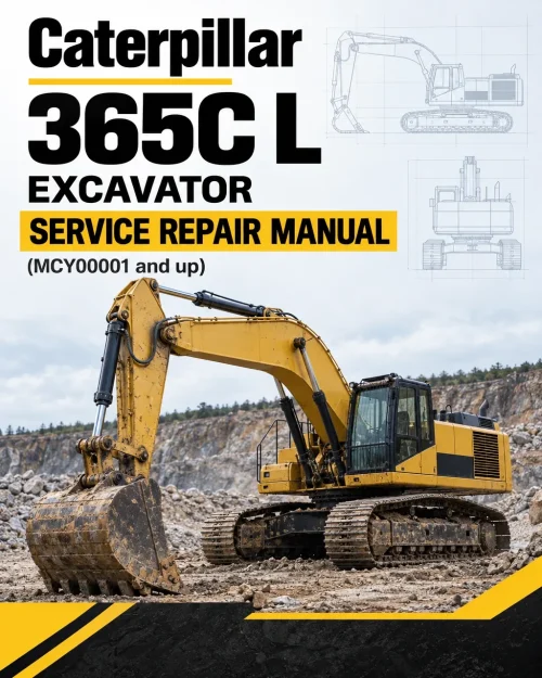Caterpillar CAT 365C L Excavator Service Repair Manual (MCY00001 and up)