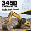 Caterpillar CAT 345D Excavator Service Repair Manual (NEG00001 and up)