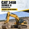 Caterpillar CAT 345B SERIES II Excavator Service Repair Manual (DET00001 and up)